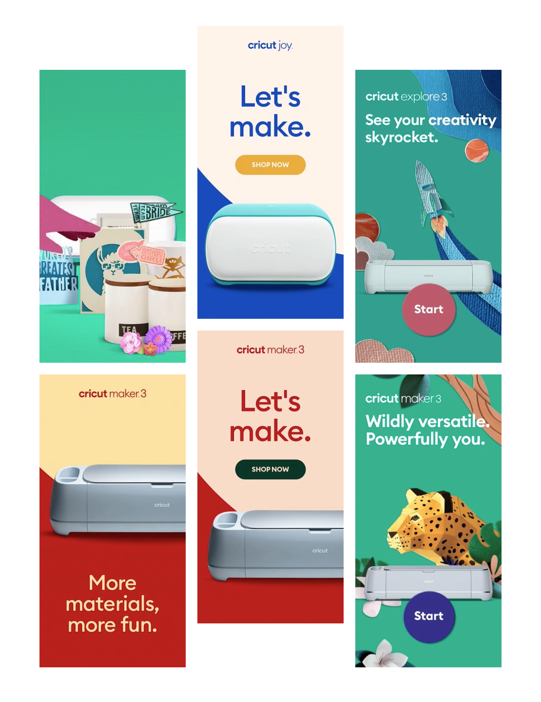 Bold messaging across regular email campaigns that adapted to different goals, audiences, funnel stages, and KPIs.
